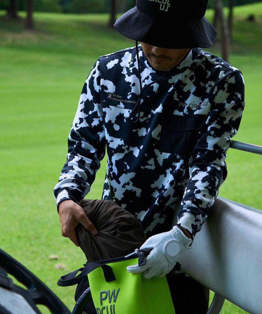 PW CIRCULUS 【撥水加工/軽量/ストレッチ】【MEN】メッシュコンビブルゾン 