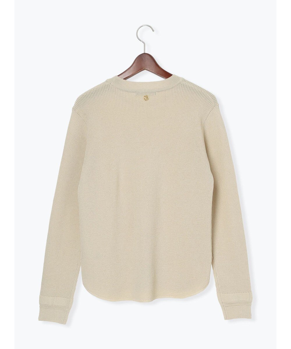 Te chichi チャーム付きワッフルニットプルオーバー 