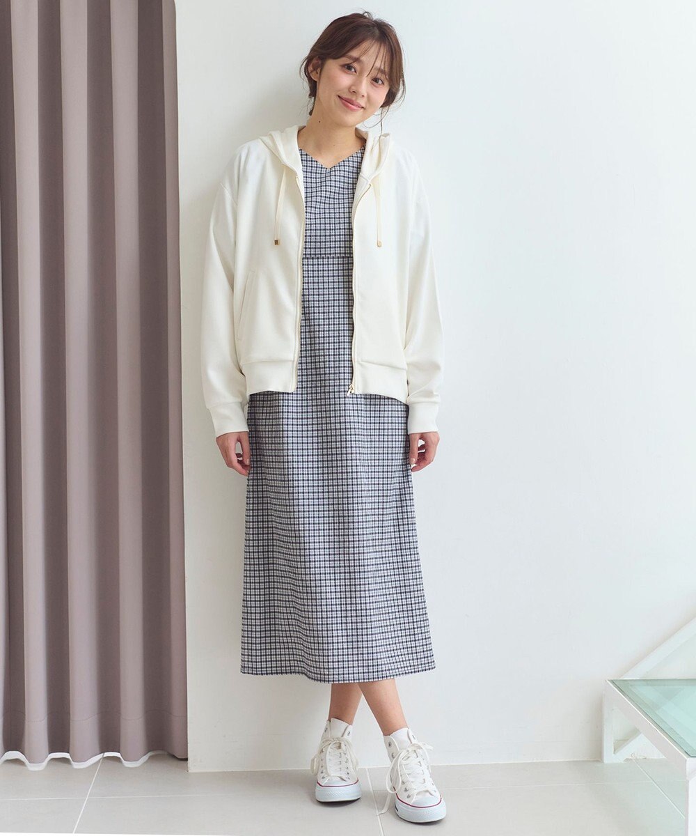 Feroux 【洗える】サッカーチェック ワンピース 