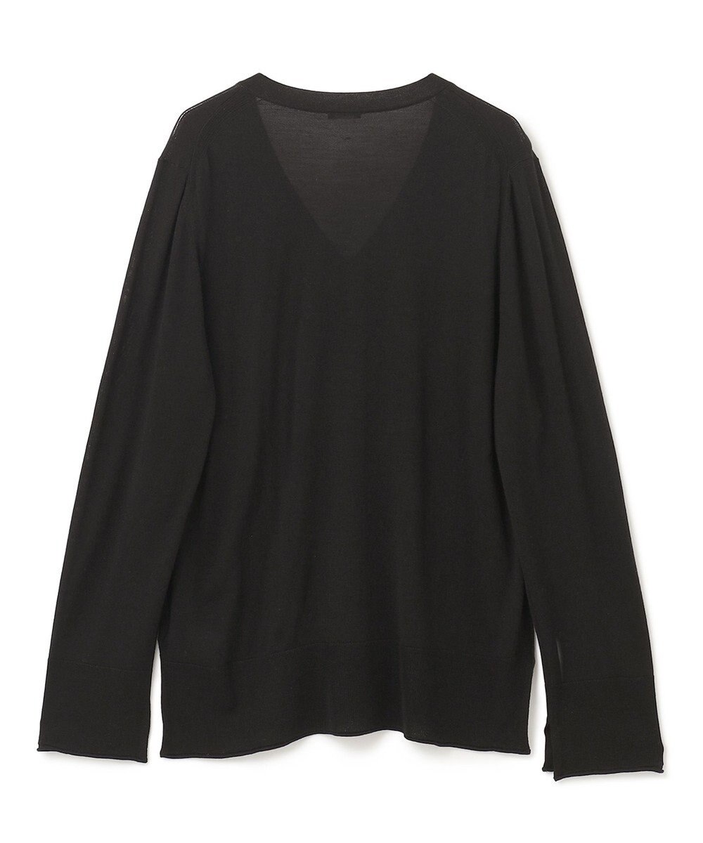 JOSEPH スーパーファインメリノシルク　Vネックニット 