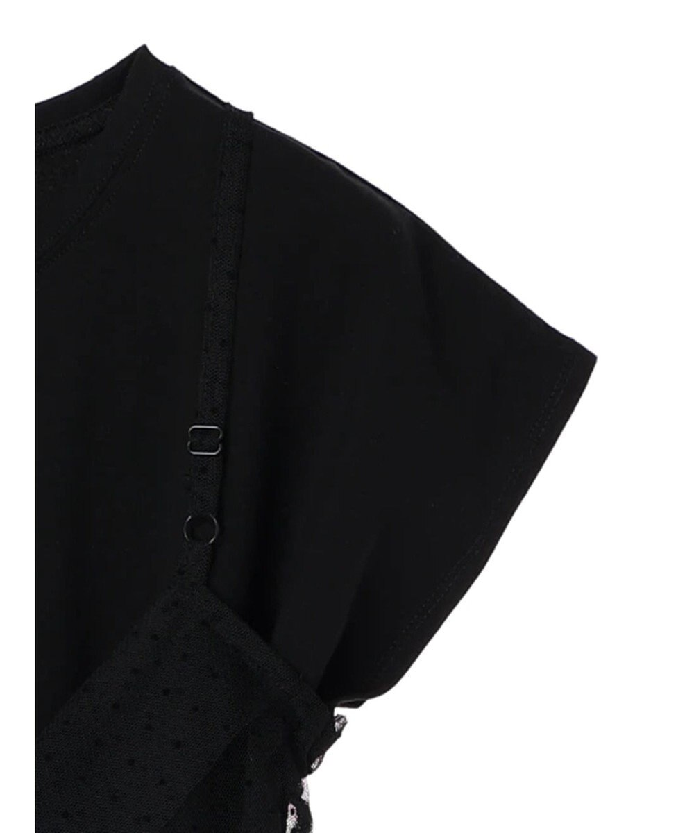 YECCA VECCA 【2点SET】マルチwayチュールオーバーキャミSET/Tee 