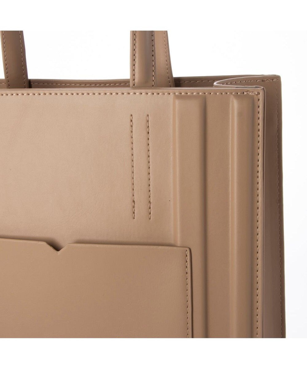 UNBILLION カシュカシュ cachecache / パネル型押し2wayトート 