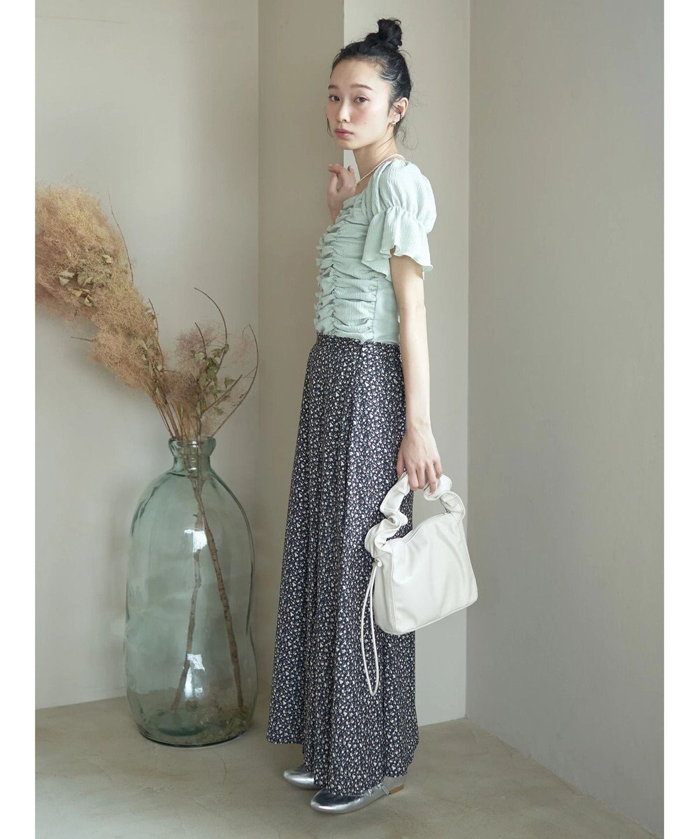 earth music&ecology カットシャーリングプルオーバー 