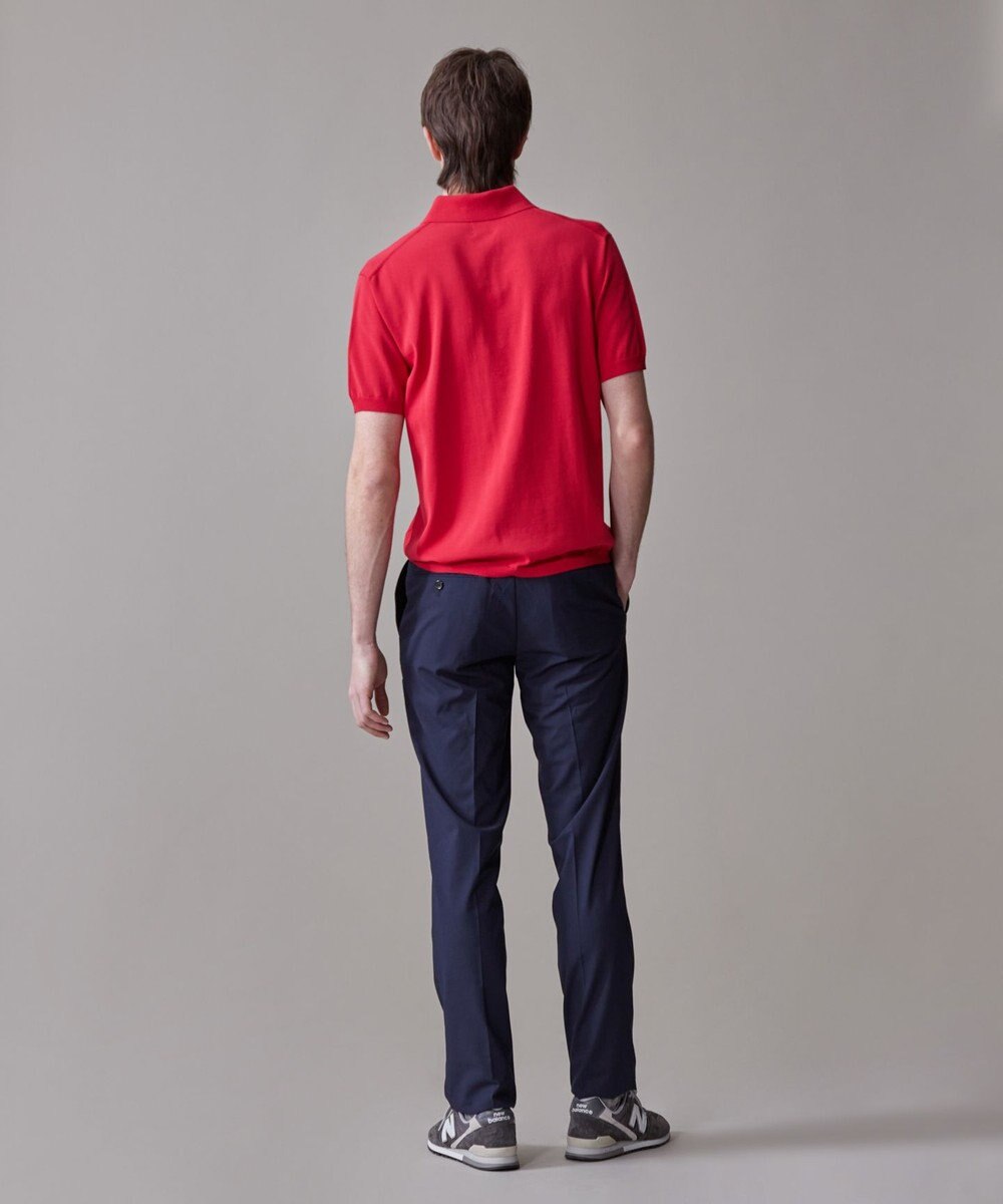 J.PRESS MEN 機能×縫製₌快適な着心地 「高見え」ニットポロ【接触冷感 / 洗える】ホールガーメントニット ポロシャツ 