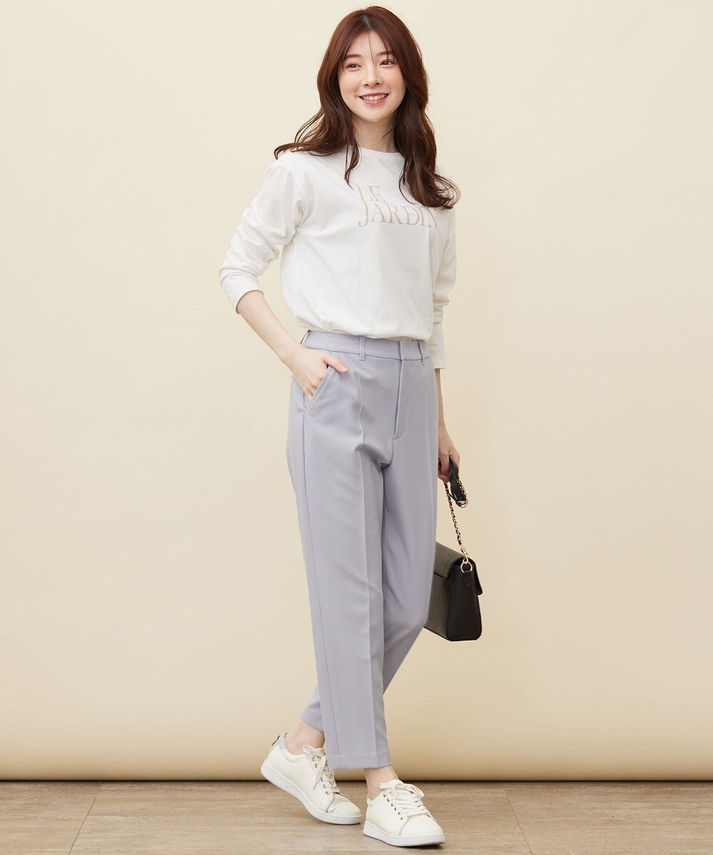 ANY SIS S 【洗える】褒めらレディテーパード パンツ 