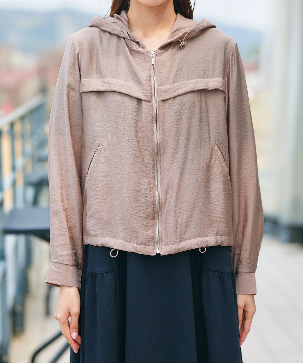 Tiaclasse シアーフードパーカー 