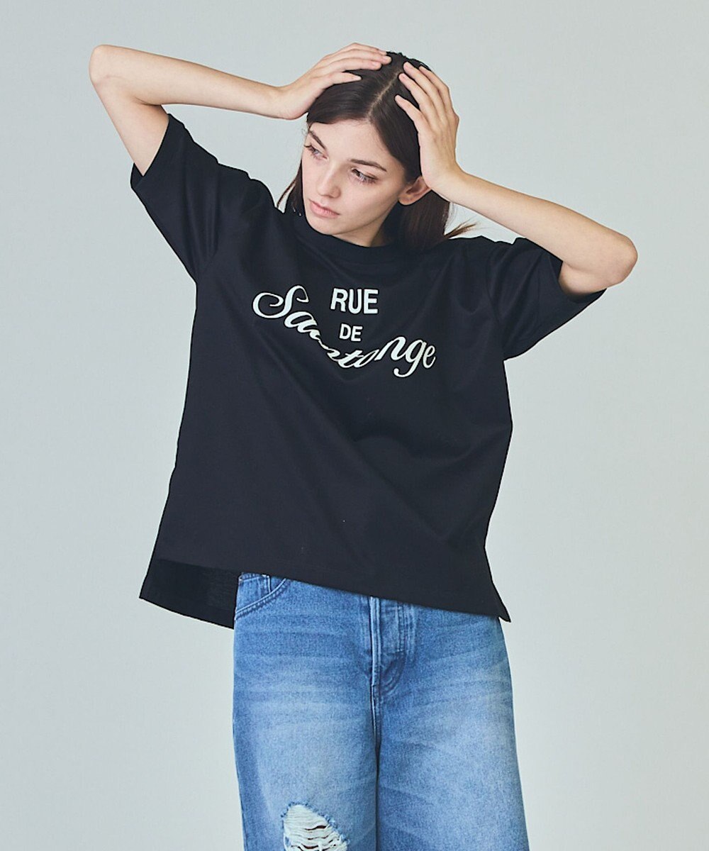 GRACE CONTINENTAL レタードプリントTシャツ 