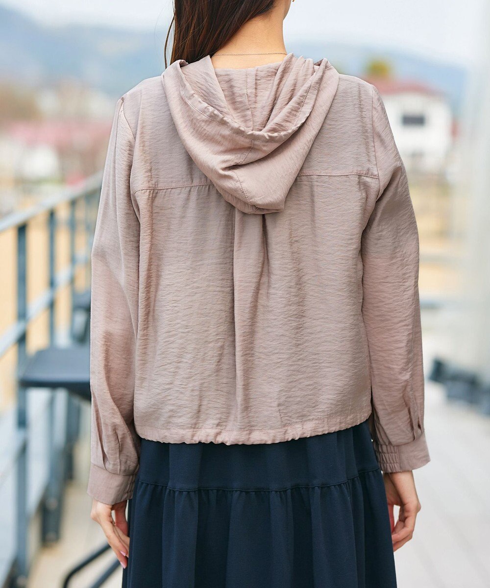 Tiaclasse シアーフードパーカー 