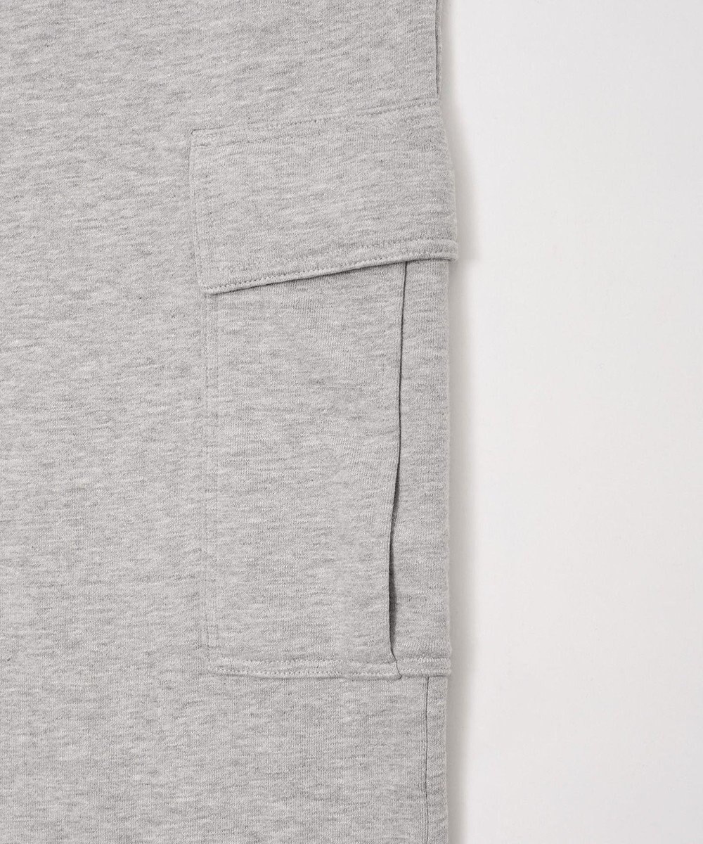 WEGO 【ユニセックス着用ITEM/ウエストゴム/MLサイズ展開】ワイドスウェットカーゴパンツ 