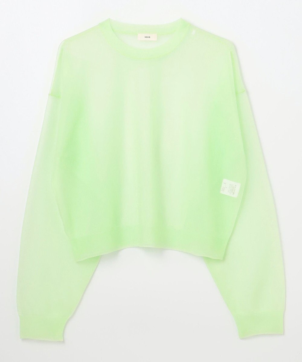 NAVE 【Nave・洗える】シアーニット トップス 