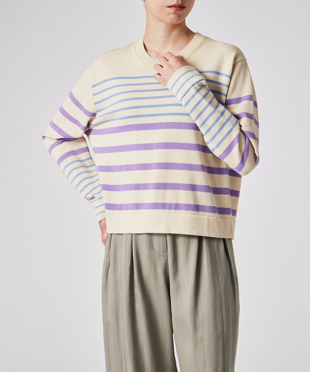 Paul Smith 【洗える】コントラスト ボーダー ニット 