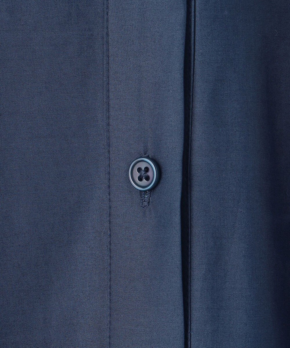 自由区 S 【カタログ掲載・接触冷感・洗える】エンブロイダリーローンシャツ ワンピース 