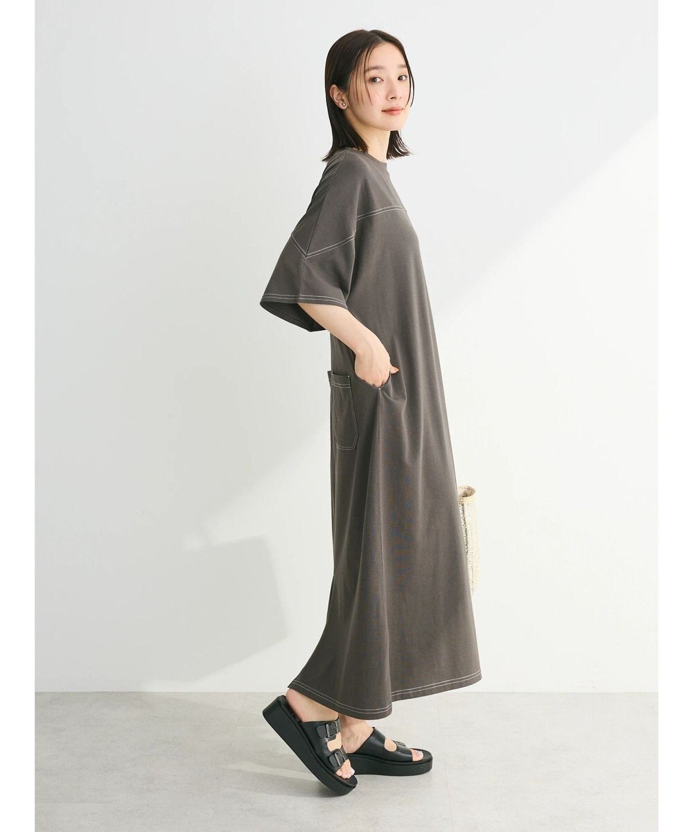 Green Parks ・ＳＵＧＡＲ　ＳＰＯＯＮ【ＣＯＯＬ】ステッチＴＥＥワンピ 