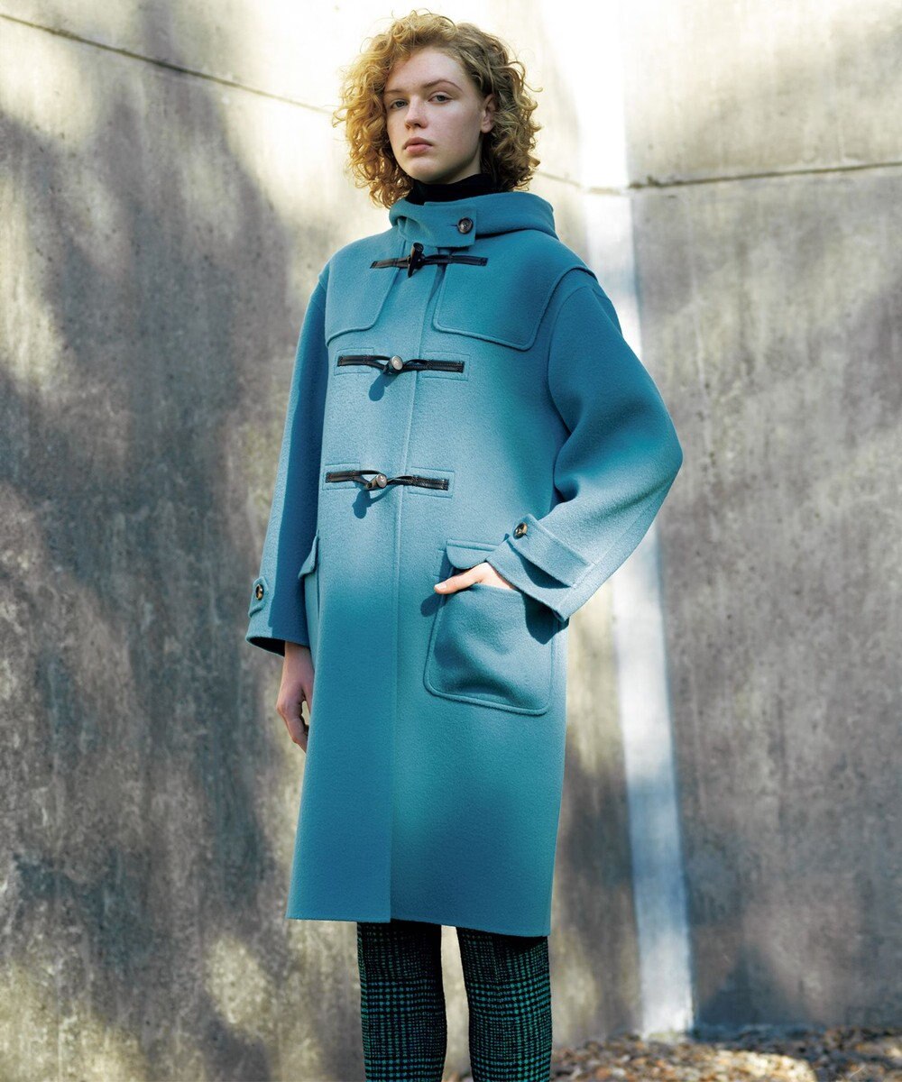 新品】ts(s) トレンチコート ネイビーウィンドウペーン 【公式通販】