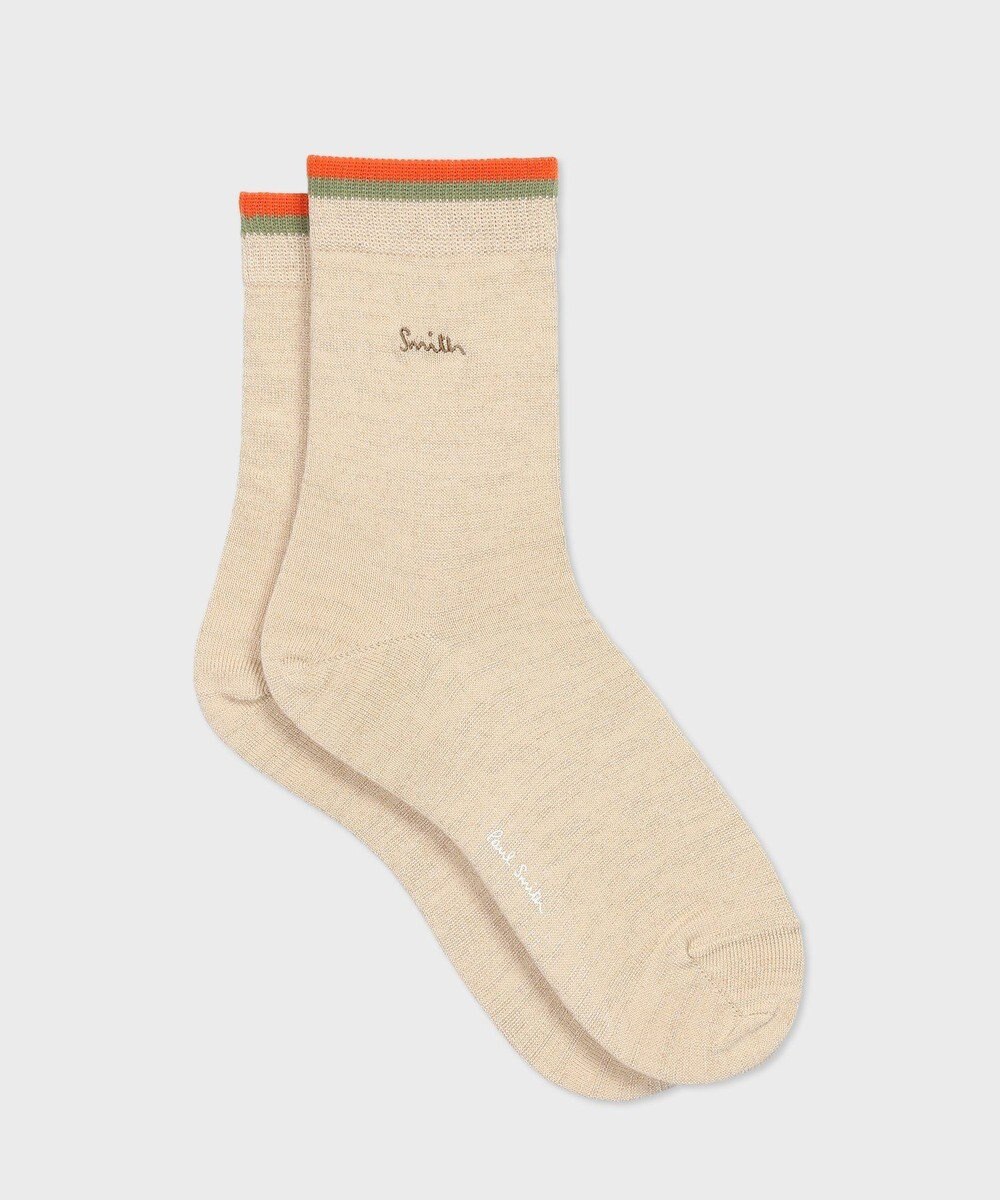 Paul Smith エンブロイダリー ラメ ソックス 