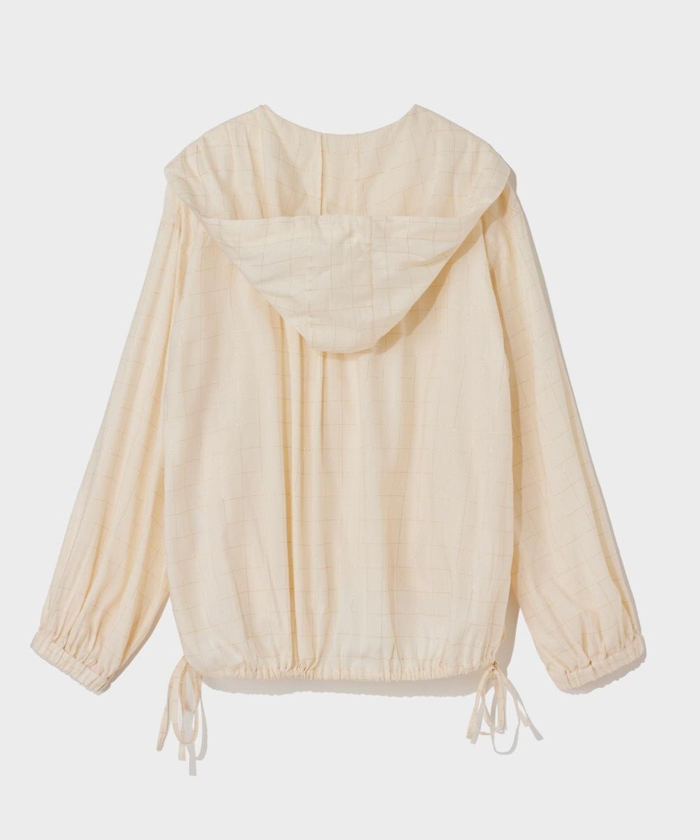 GRACE CONTINENTAL ラメチェックフーディー 