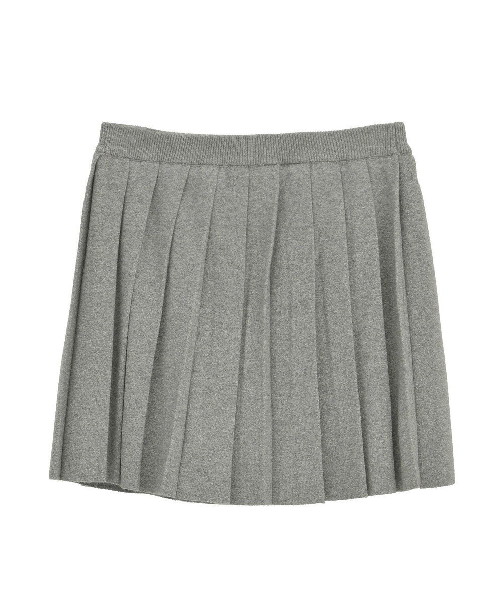 earth music&ecology ニットプリーツスカート 