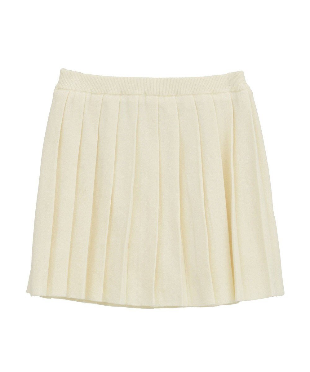 earth music&ecology ニットプリーツスカート 