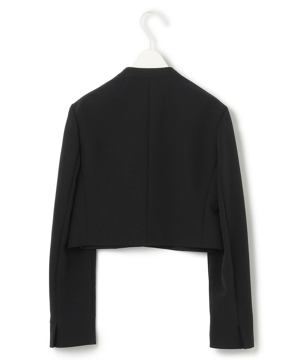 ICB 【洗える・ブラックフォーマル】 TaPeダブルクロス ショートジャケット 