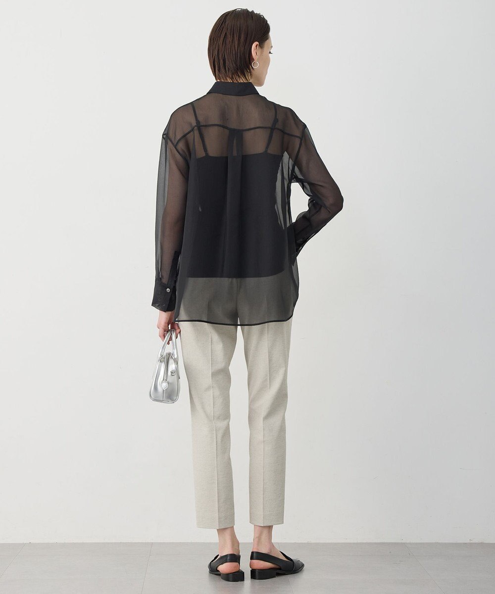 ICB 【先行予約】 ドライシアーオーガンジー シャツ 