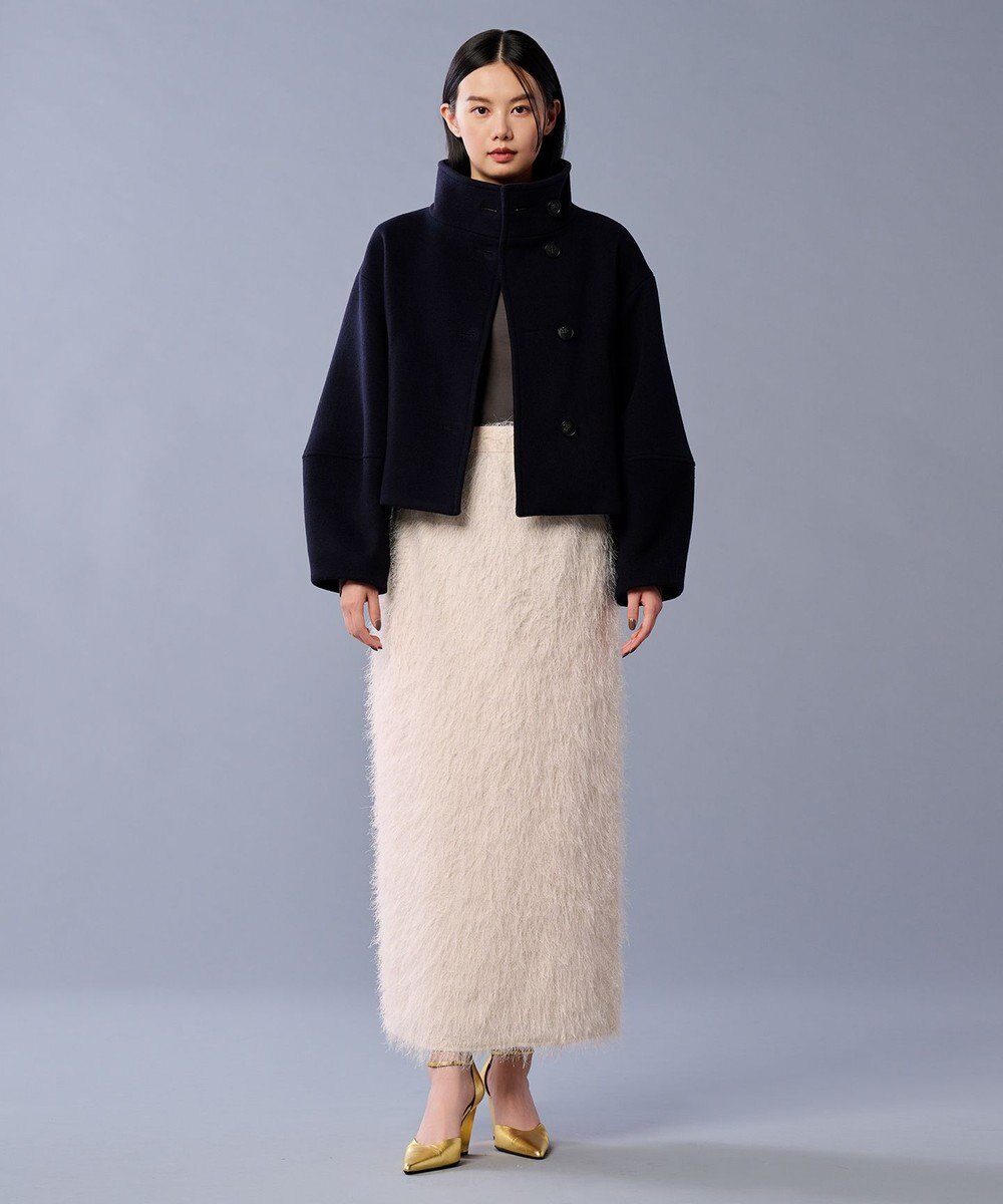 uncrave 【撥水】プルーフ メルトン スタンドネック コート（uncrave STANDARD） 