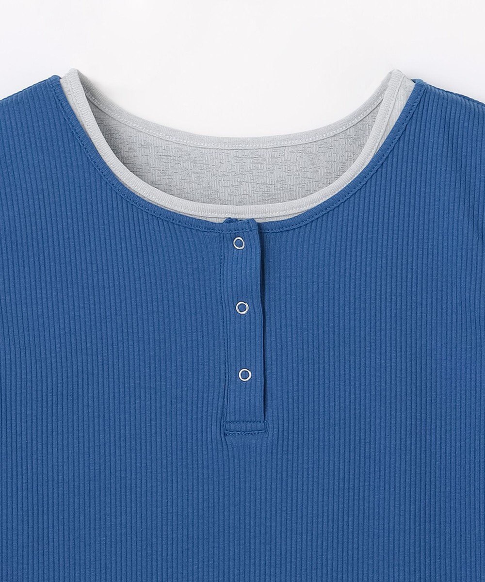 ANY 【2SET】ツインセットヘンリーネックタンクトップ 