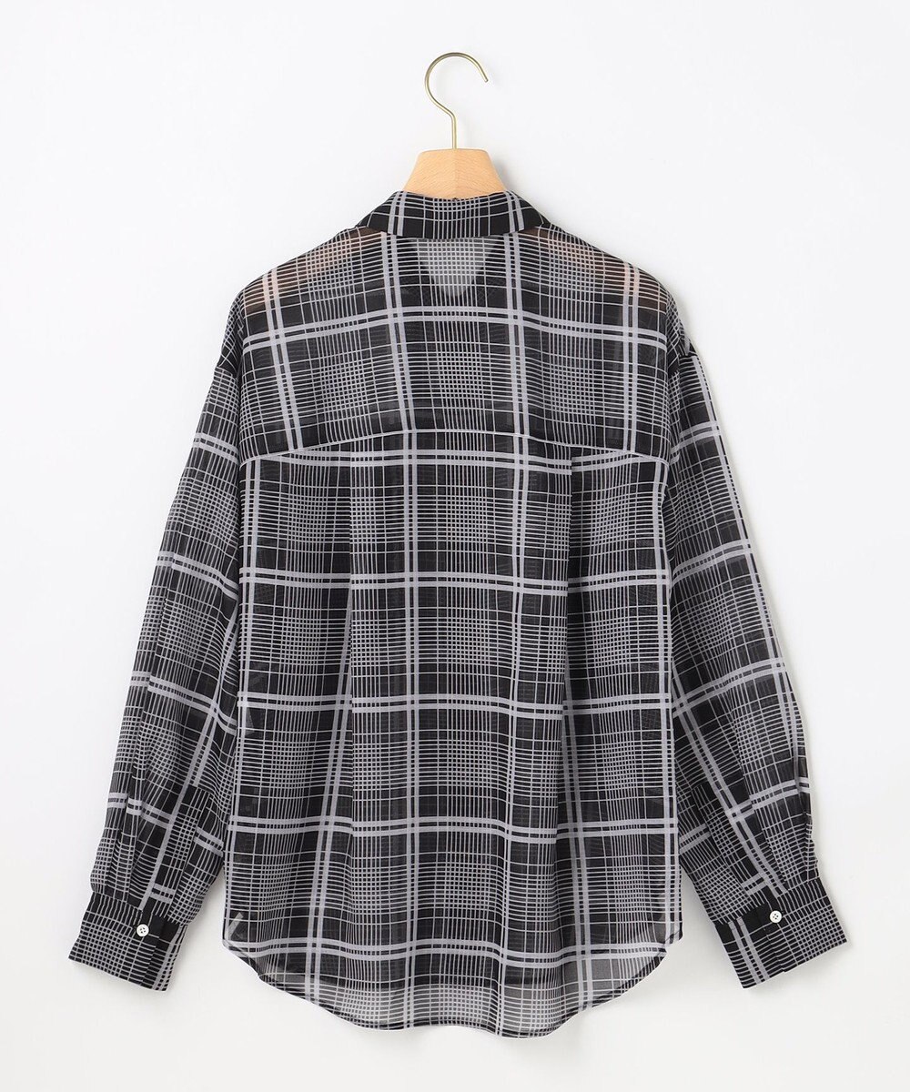 組曲 【先行予約】エアリーボイルシアー シャツ 