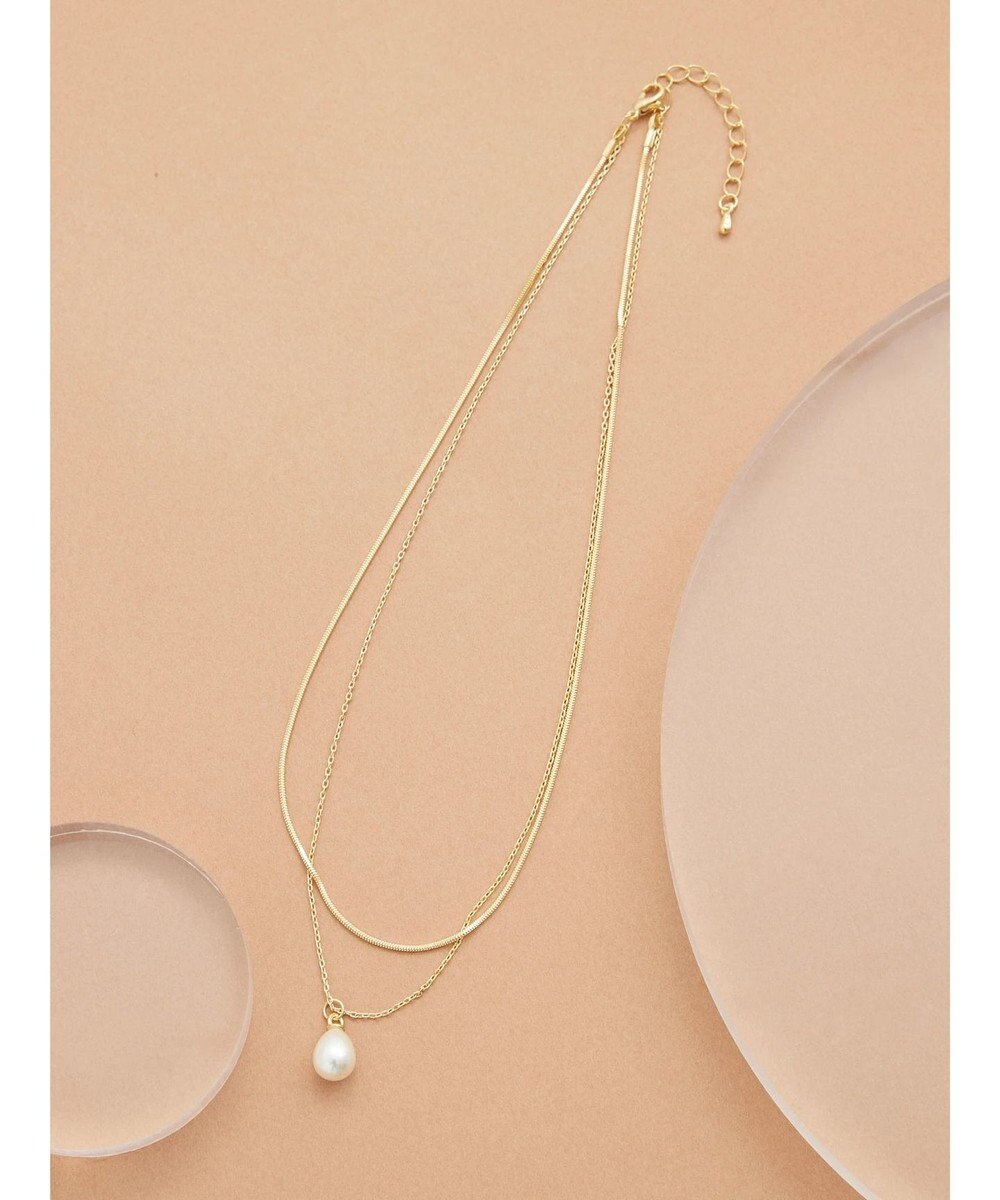 Green Parks ・ＨＡＬＦ　ＴＩＭＥ　２レンパールネックレス 