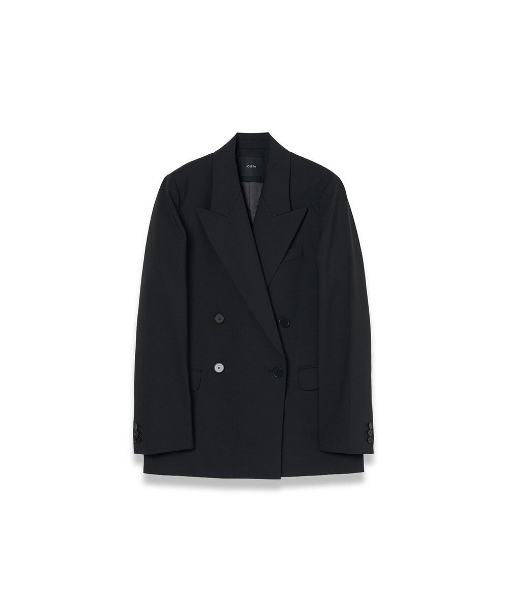 JOSEPH 【WEB＆OUTLET限定】テイラーウールブレンド　ダブルブレストジャケット 
