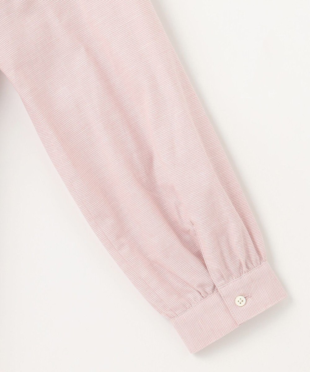 J.PRESS LADIES 【洗える】BEZピンチェック ピンタック ブラウス 