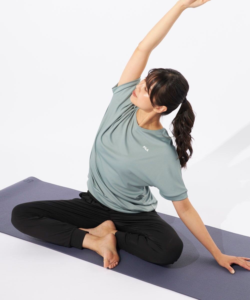 OP／FILA 【FILA】水陸両用フィットネスウェア 2点セット 