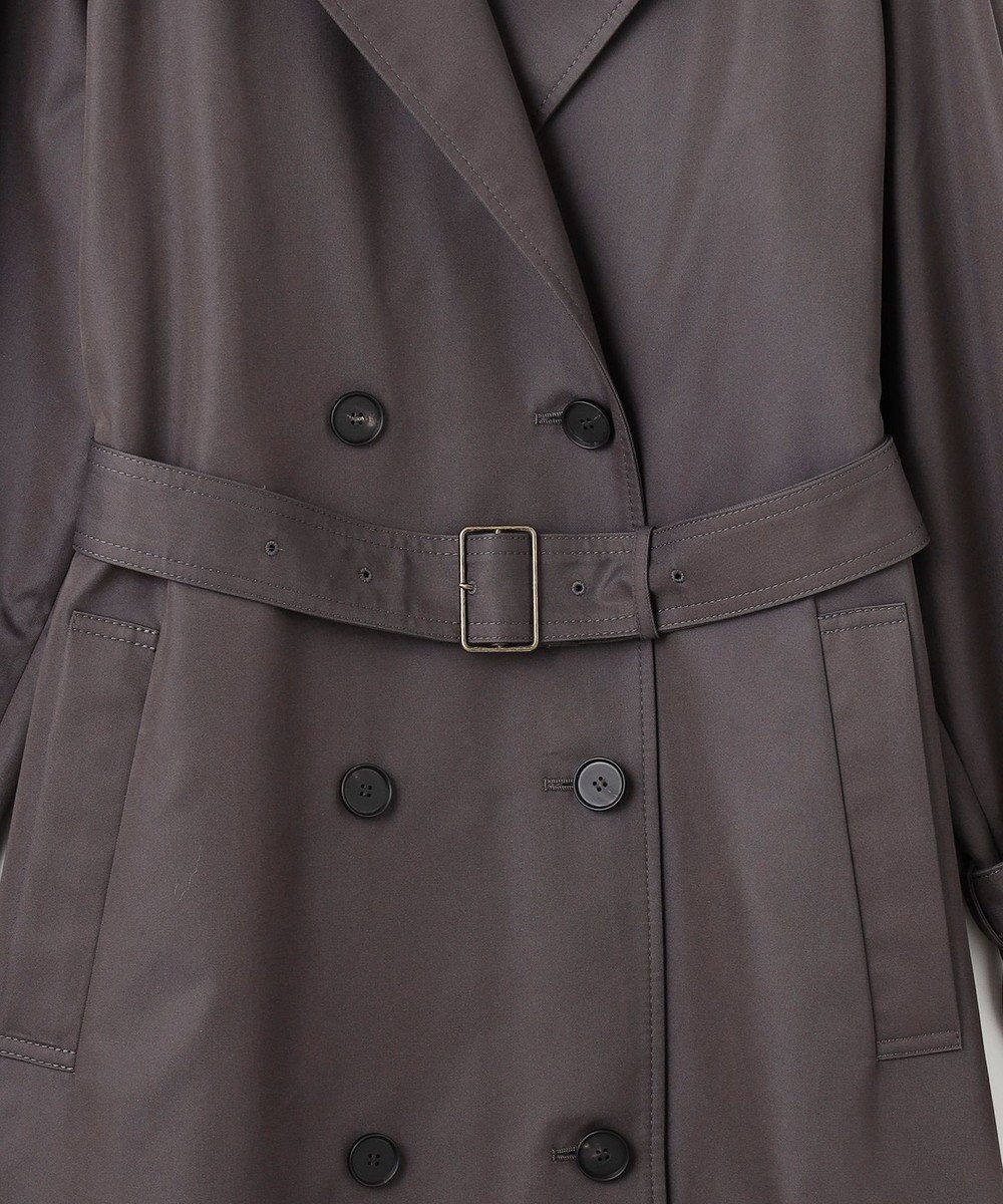 ICB TCシャンブレーツイル 2WAYトレンチコート 