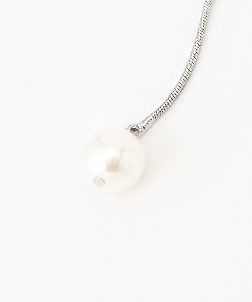 ANY SIS フェイクパールラリエット ネックレス 