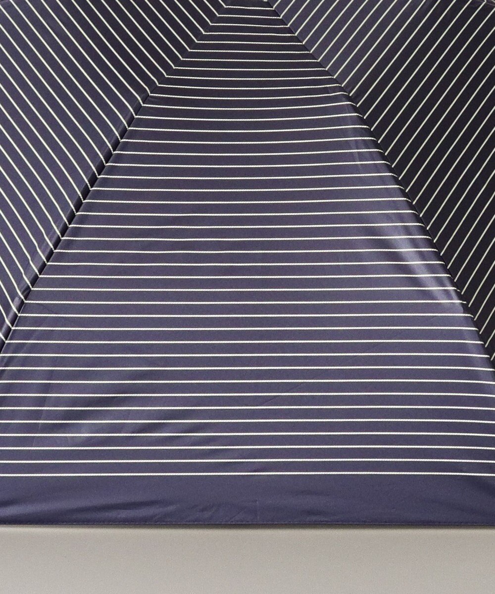 AURORA BLAO (ブラオ) ボーダー柄 晴雨兼用傘 (折り畳み・ミニ) 