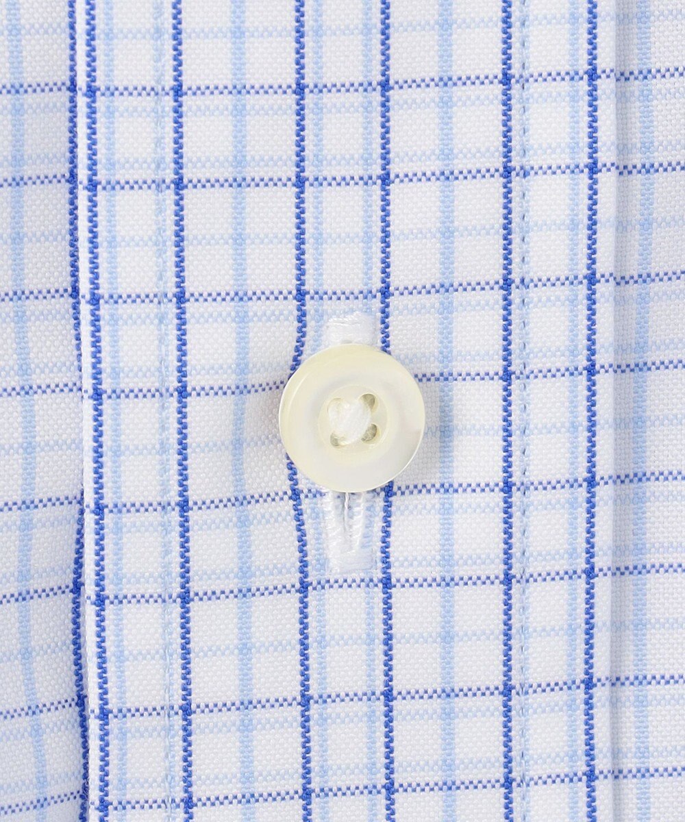 J.PRESS MEN 【PREMIUM PLEATS / 形態安定】タッタソールチェック ドレスシャツ / B.D. 