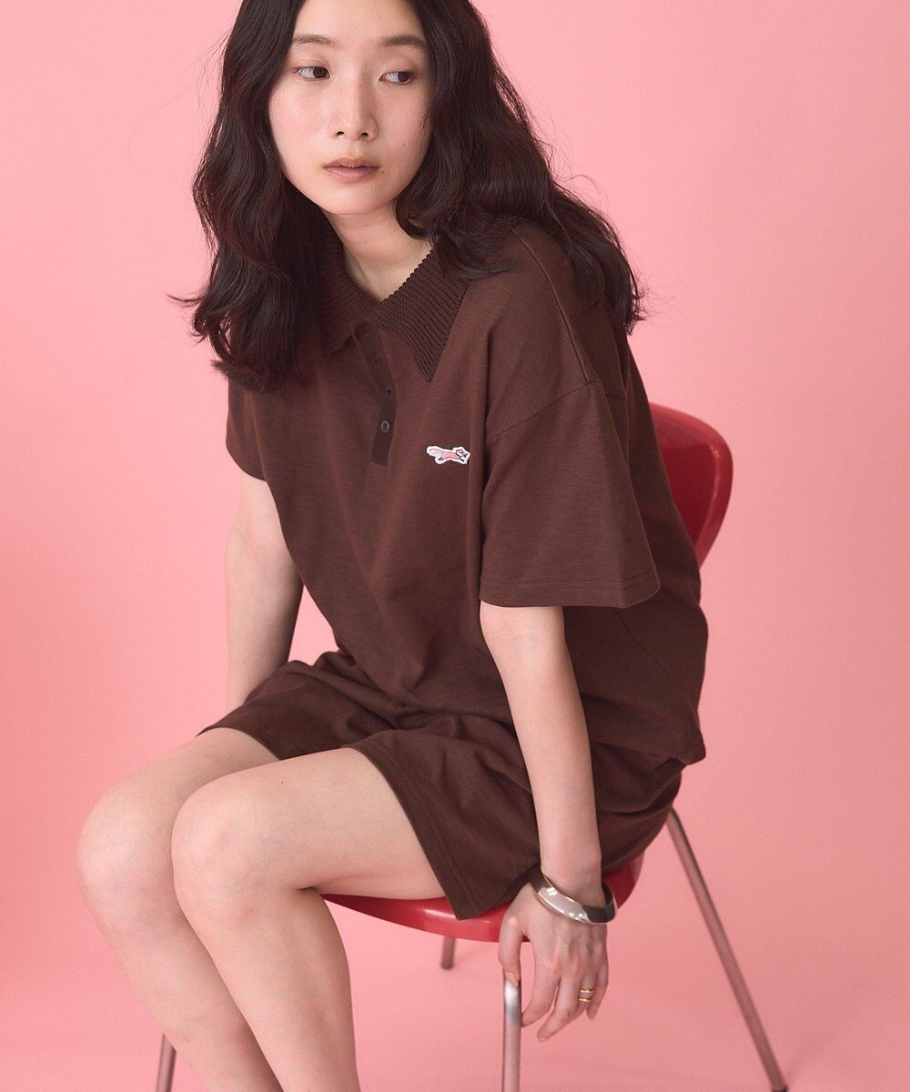 AMERICAN HOLIC 【PENNEY'S】配色ポロ+ショートパンツ 