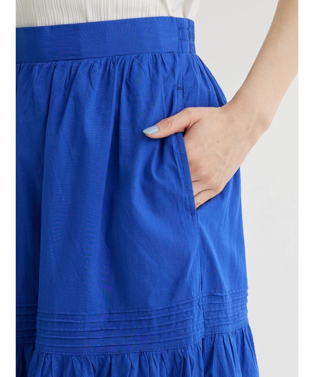 Green Parks ティアードロングスカート 