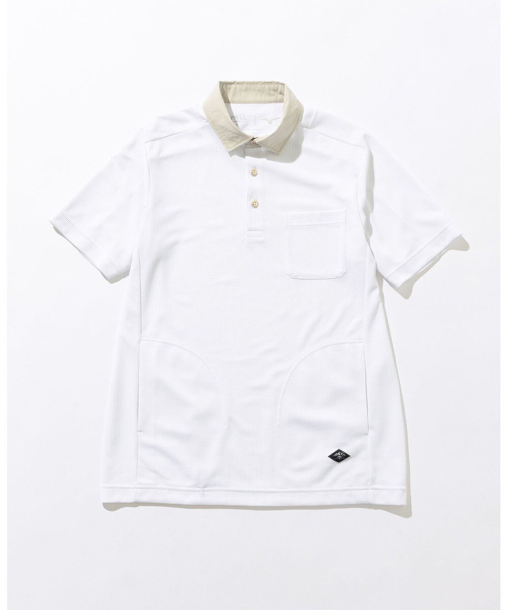 JOSEPH ABBOUD MOUNTAIN 【吸水速乾・通気性】ミズノコラボ DRY AEROFLOW ポロシャツ 