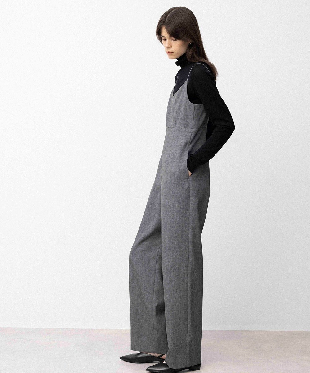 NAVE 【Nave】ウールポリエステルツイル オールインワン 