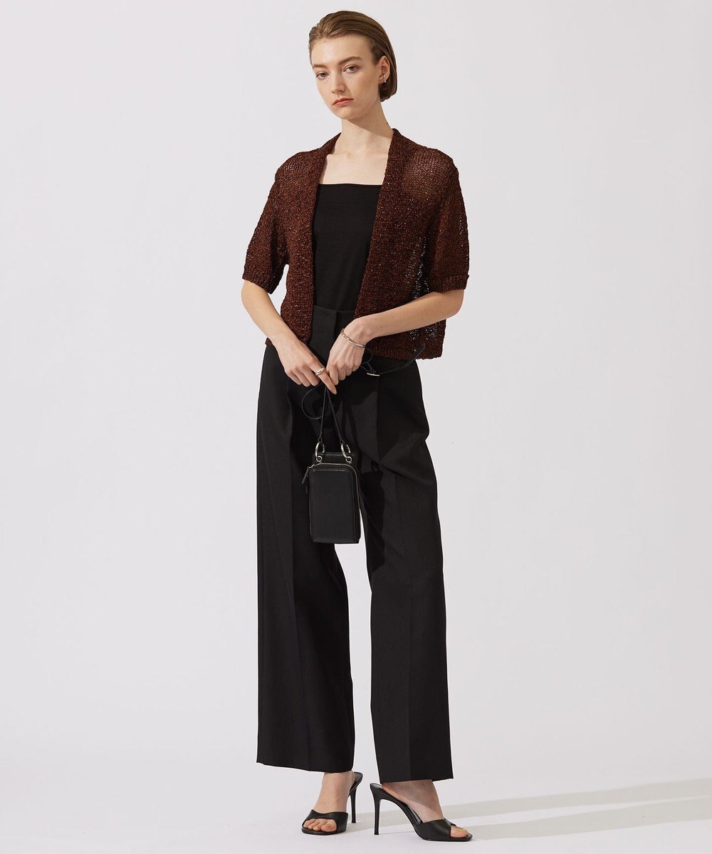 ICB L ルレックスペーパーテープ カーディガン 