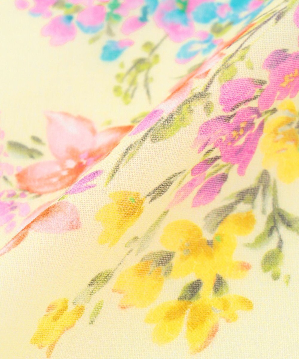 TOCCA YELLOW BOUQUET HANDKERCHIEF ハンカチ 