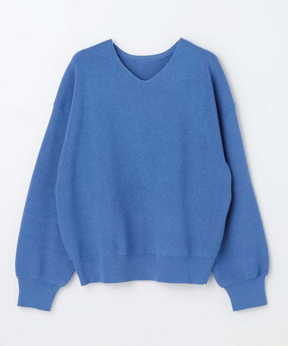 ANY 【8色展開】Vネックデイリーニット 