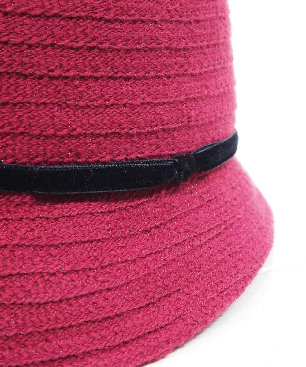 石田製帽 ベルベットリボン ブルトン 