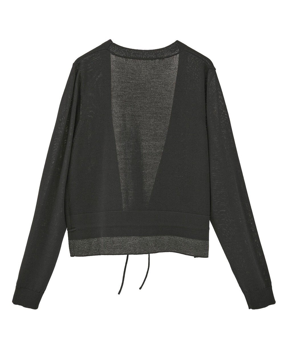 YECCA VECCA ドロストデザインカーディガン 