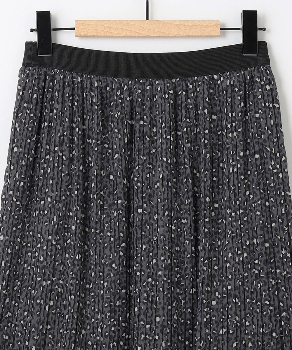 SHARE PARK LADIES レオパードプリーツスカート 