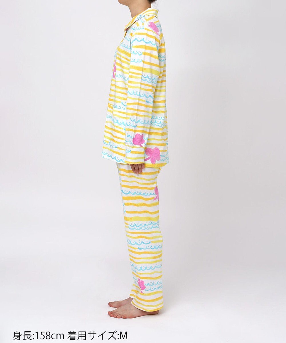 tsumori chisato SLEEP ツモリチサト パジャマ 綿100%(本体) スムース素材 長袖 長ズボン レディース UDX597 /ワコール 