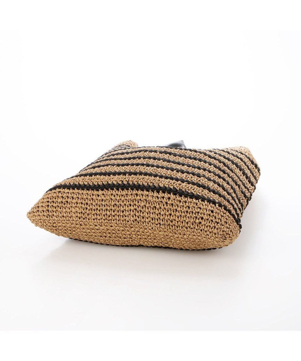 UNBILLION カシュカシュ cachecache / 柄ボーダークロッシェトート 