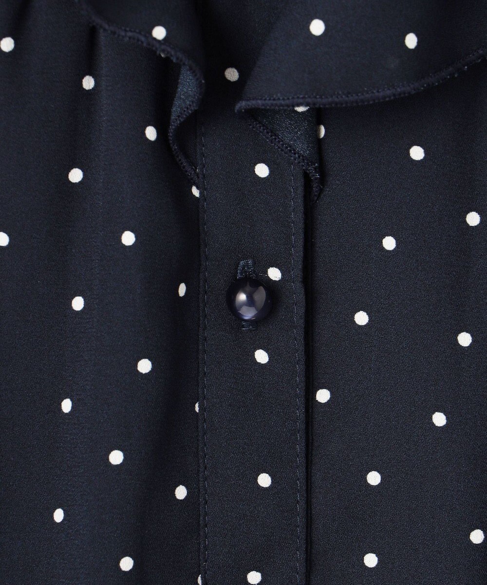 組曲 KIDS 【150-160cm】ラッフルドット ブラウス 