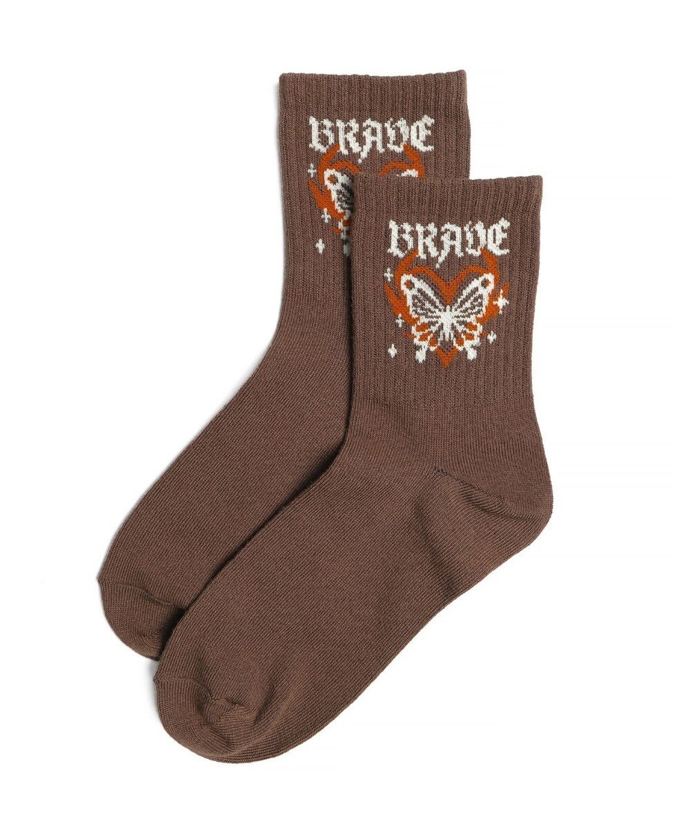 WEGO バタフライデザインソックス 