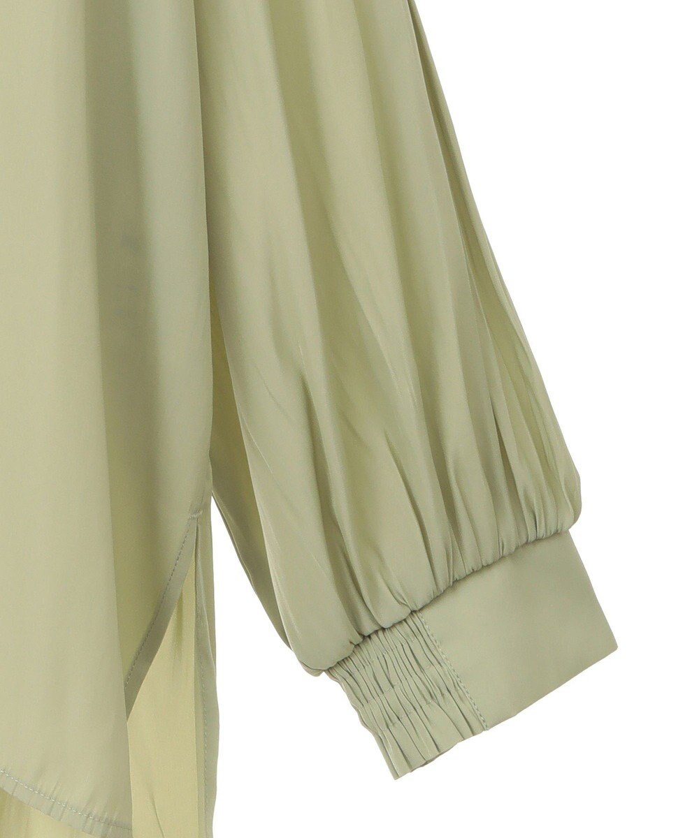 Green Parks サラフレブラウス（無地） 